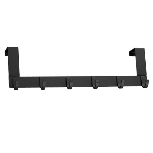 Behind-the-door hooks for clothes hangers on the bedroom door without punching and traceless door-back storage storage coat and hat hooks clothes hangers
