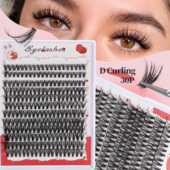 跨境熱銷240簇大容量單簇假睫毛嫁接眼睫毛濃密仿真睫毛批發