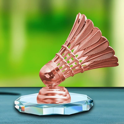 badminton lovers small decoration: Car ornaments