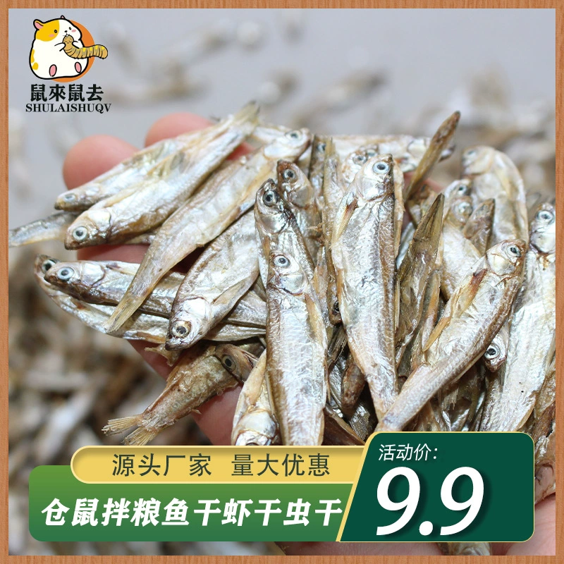 Маленькая сушеная рыба без соли, маленькие белые полоски, лакомства для кошек, смешанное корм для хомяков, мучные черви, сушеный корм для черепах, сушеная рыба для откорма.