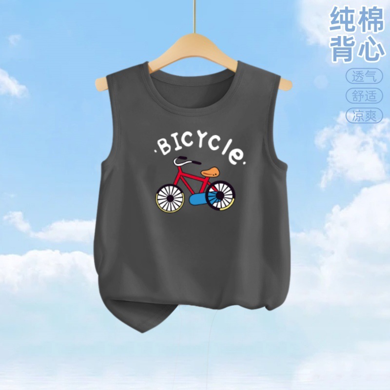 짙은 회색 자전거