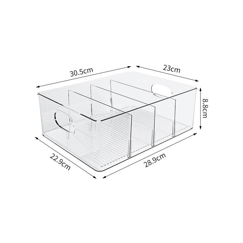Caja de almacenamiento de escritorio compartimiento café bolsa de té caja de almacenamiento con tapa extraíble a prueba de polvo Oficina buena caja de almacenamiento
