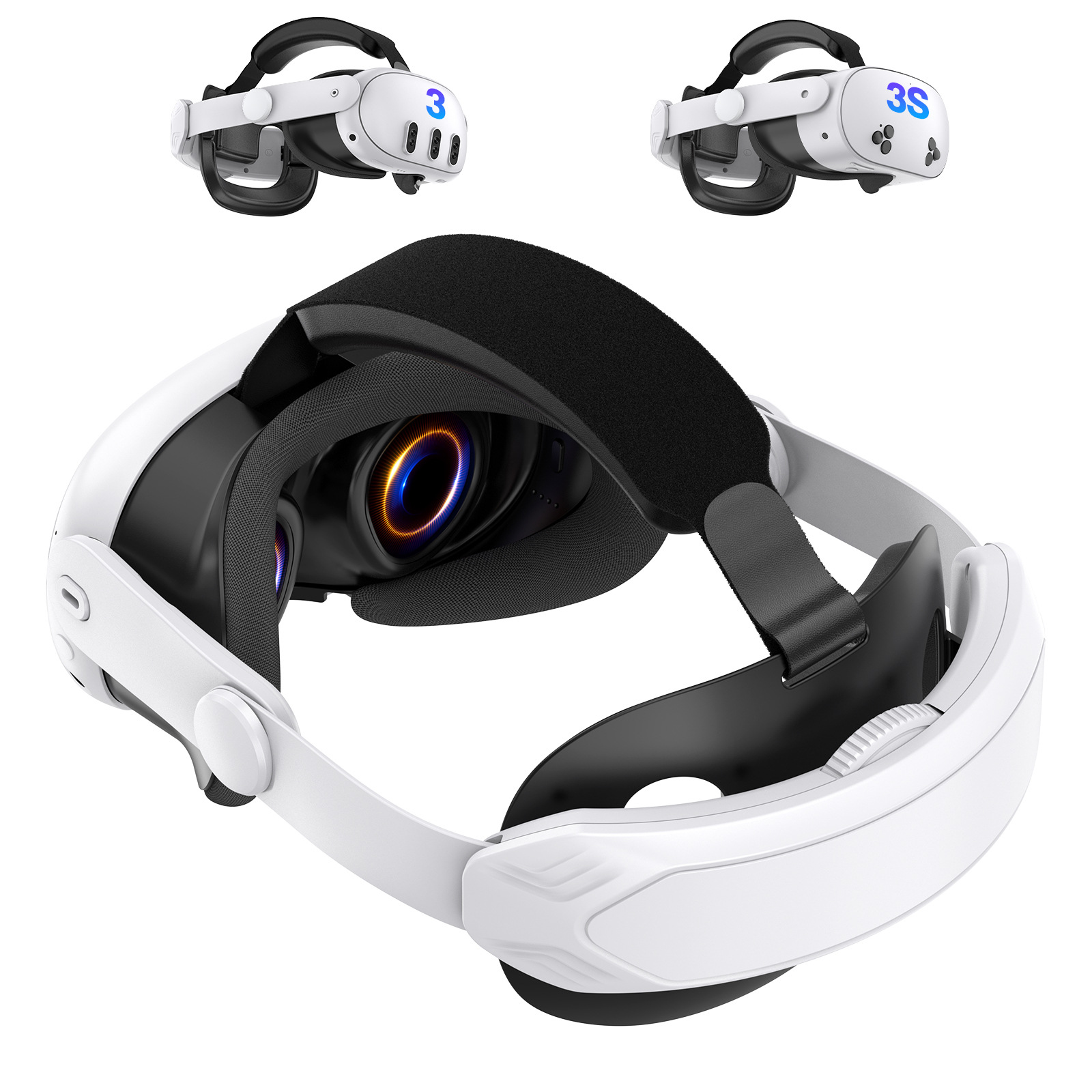 Spot para Meta quest3/quest 3s correa para la cabeza de reemplazo ajustable para la fábrica de origen de accesorios VR