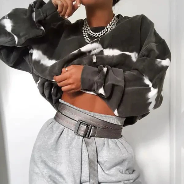 Sweatshirt, long-sleeve, 2023 collection, oversize