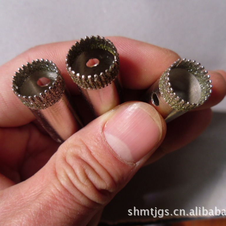 锯齿玻璃钻头开齿钻头带齿钻头开孔器金刚石