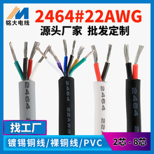 2464 护套线22AWG三四芯镀锡铜医疗设备内部配线厂家批发支持定制