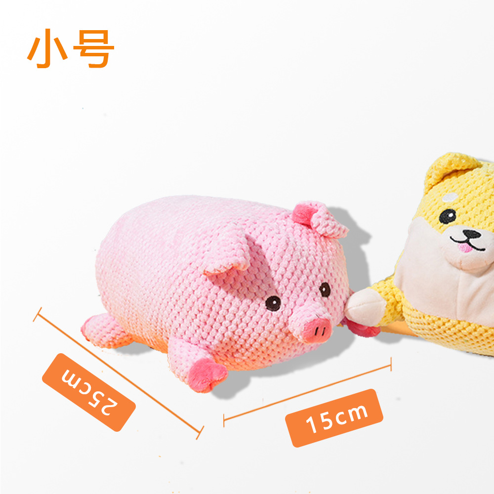 Juguete de Peluche con Sonido para Perros Resistente a Mordeduras y Molar