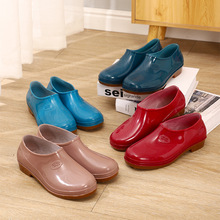 低帮元宝雨鞋低筒男女防水鞋防滑耐磨雨靴春秋款套鞋时尚套鞋水靴