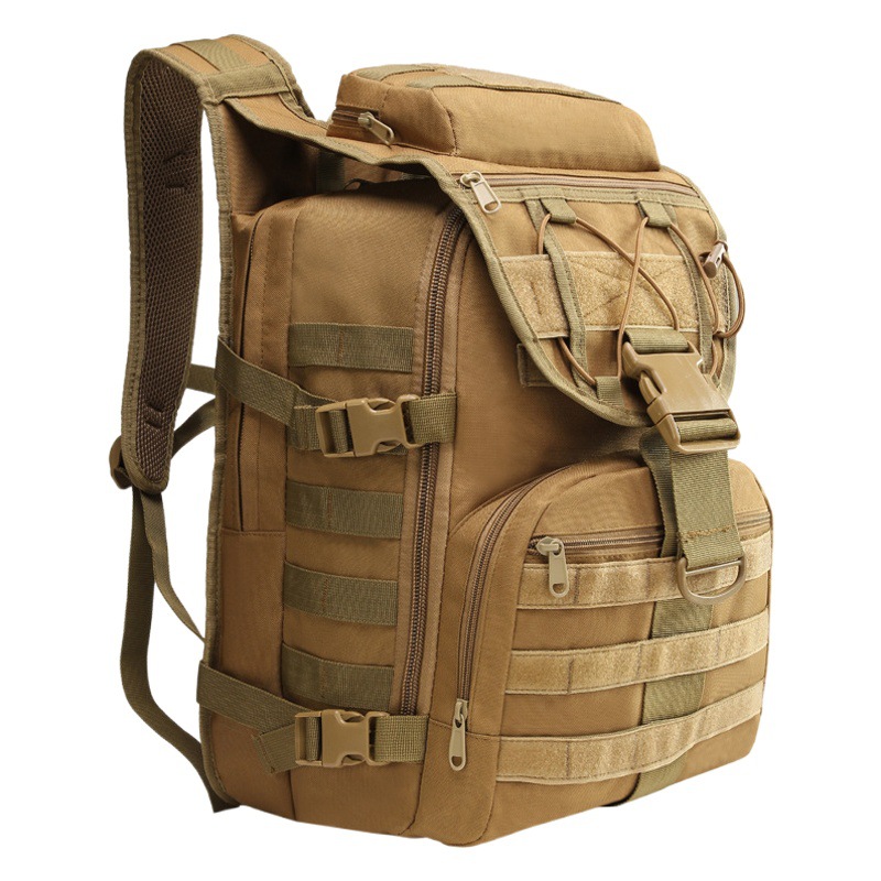 X7 Swordfish Backpack Oxford Cloth Sports Mountaineering Hiking Bag Large Capacity Heavy-Duty Outdoor Military Camouflage Tactical Backpack