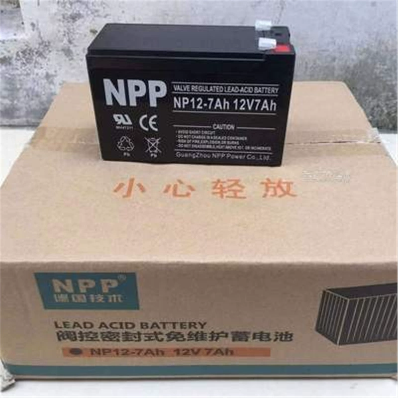 Перезаряжаемая gel-батарея VRLA (NPP) NPG12‑65Ah 12В 65Ач — серия 12В 7–200 Ач, не требующая обслуживания