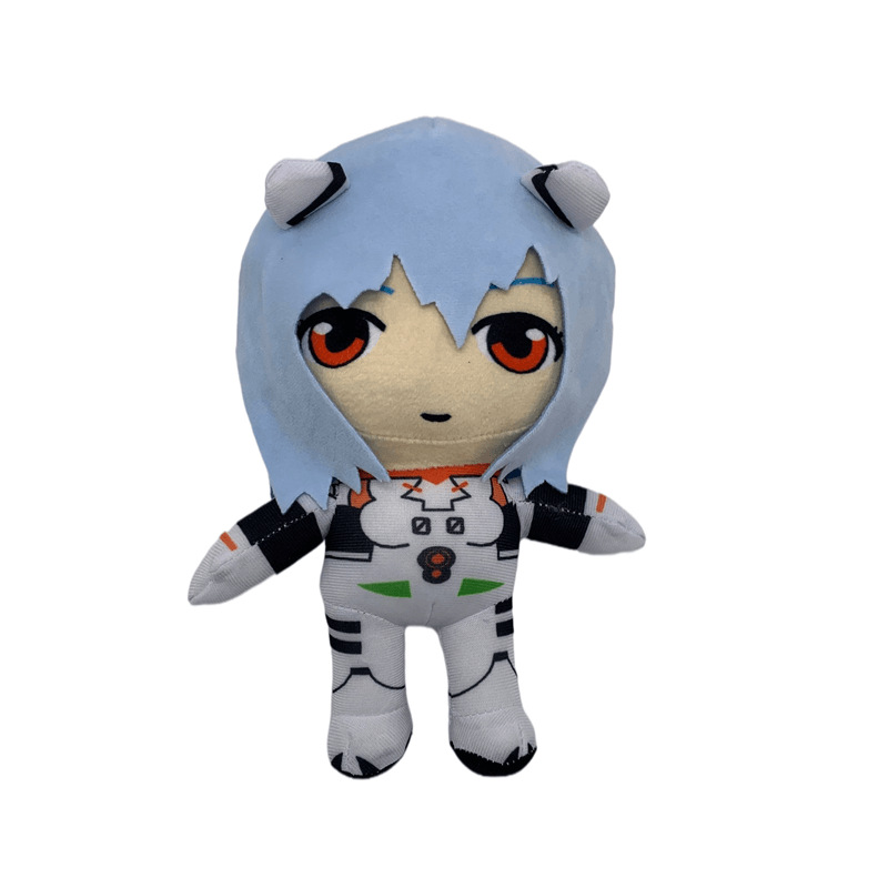 thumbnail image 1 of Nuevo anime superventas transfronterizo Neon Genesis Evangelion Rei Ayanami Rei muñeco de peluche 1 + 22 CM uno, 1 of 2