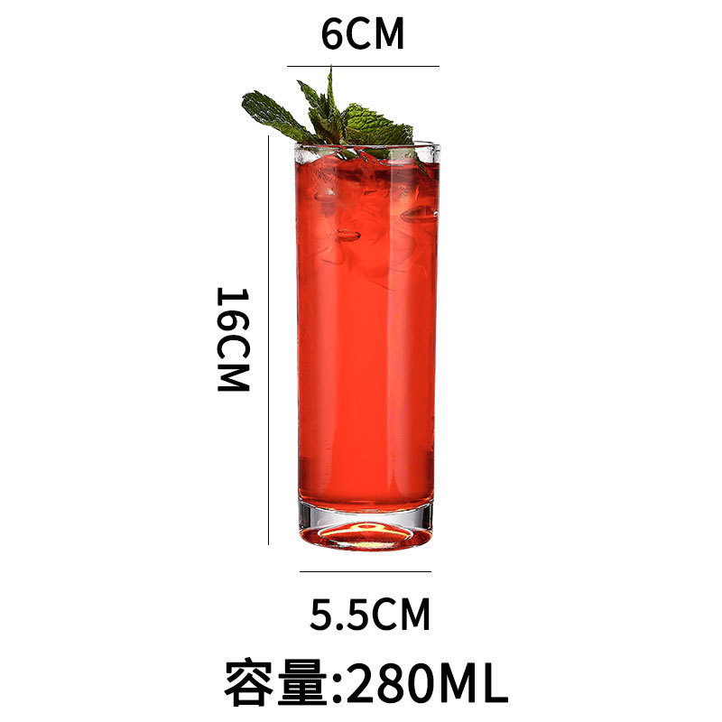 Taza Colin Helicopter Taza de té de hielo de Long Island Taza de vino recta Taza de vinos Taza de cóctel Ginny Mogito Taza