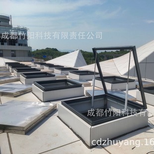 Customized Skylights Customized Fire Smoke Exhaust Windows Triangular Field Windows Smooth Skylights Folding Skylights