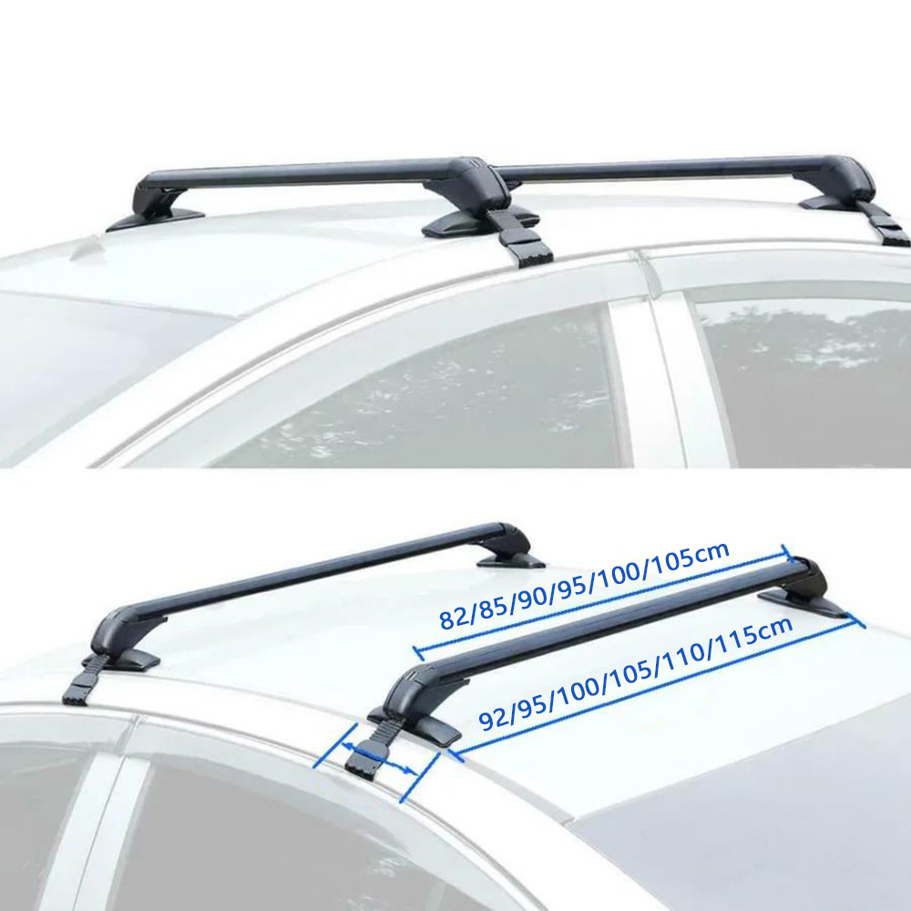 Universal Car Luggage Rack Crossbar Travel Rack Car Crossbar Luggage Frame Suitcase Bicycle Rack Crossbar