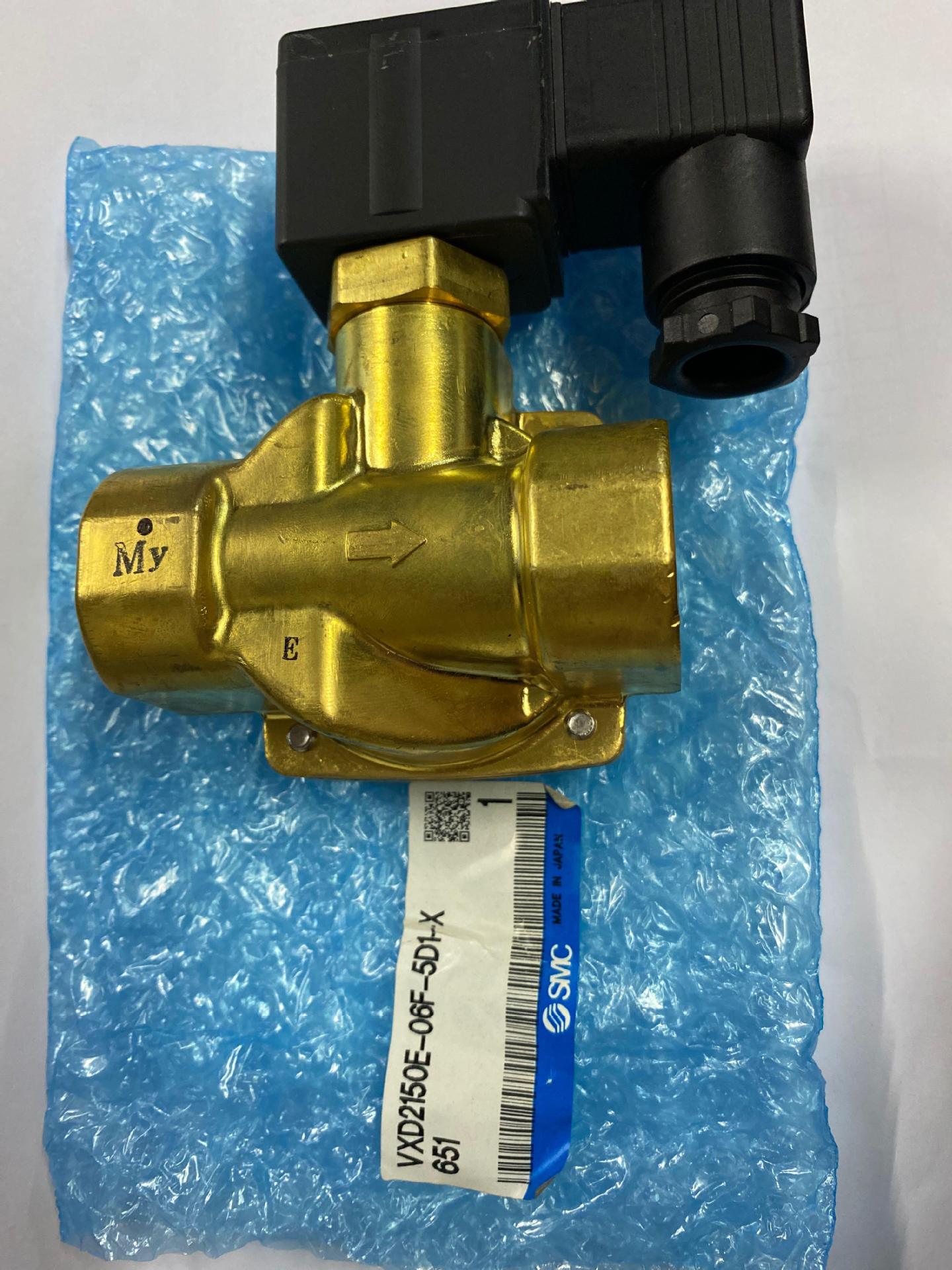 日本SMC电磁阀VXD2150E-06F-5D1-X651真品原装DC24V当天发货