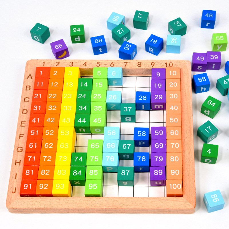 Bloques digitales multifuncionales para la educación temprana de los niños ayuda de aprendizaje cognitivo puzzle cubo de color juguete de puzzle