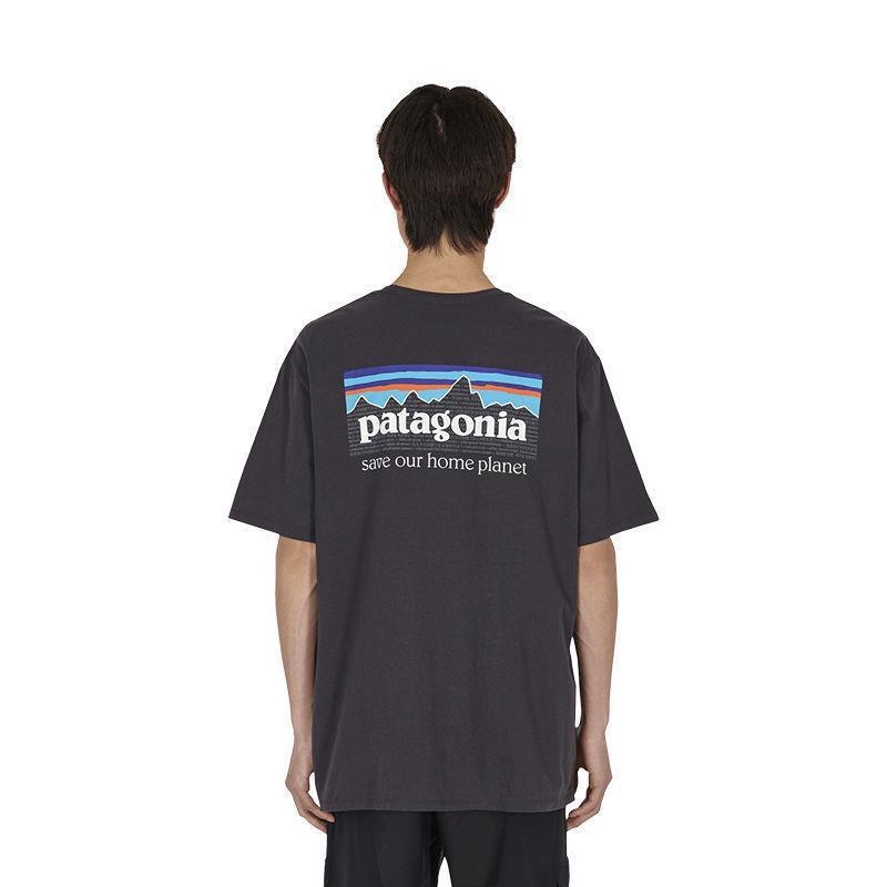 外国貿易の屋外の山の峰のシリーズの男女の同項の流行の夏の半袖のtシャツの潮|undefined