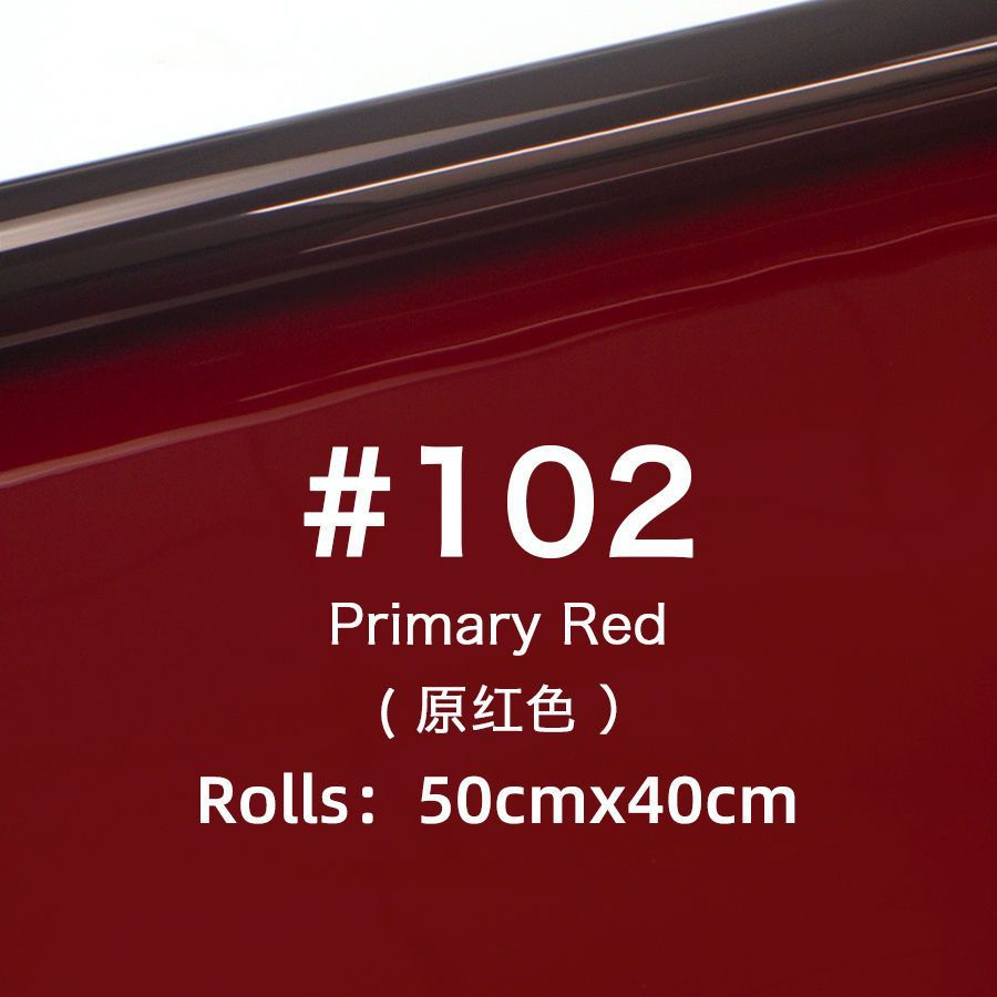 50*40cm leden paper#102 [original red]