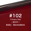 50*40cm leden paper#102 [original red]