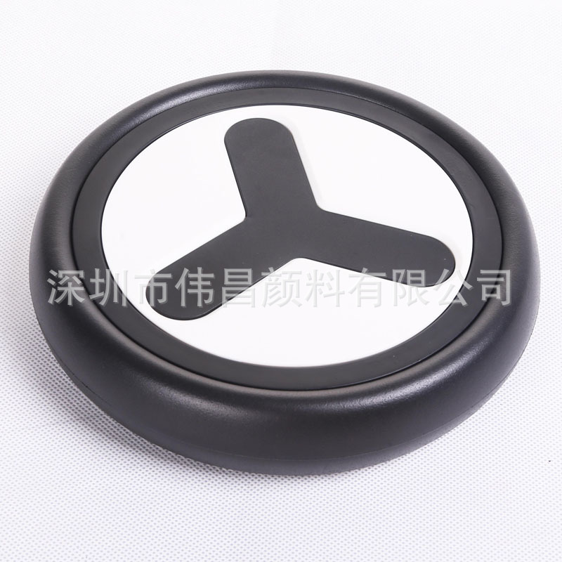 批发EVA大发泡黑色母粒 射出成型EVA发泡色母 黑亮无气孔不起粒