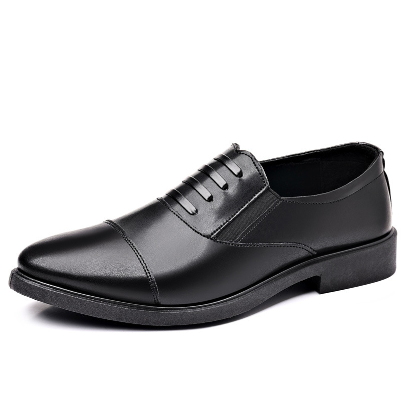 Cuero de vaca primavera y otoño inglés casual de negocios zapatos de cuero zapatos de hombre zapatos al por mayor zapatos casuales zapatos trajes