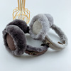 Cross border fashion Autumn and winter men and women currency wool Earmuff keep warm leather and fur lovely Simplicity Popular Ear