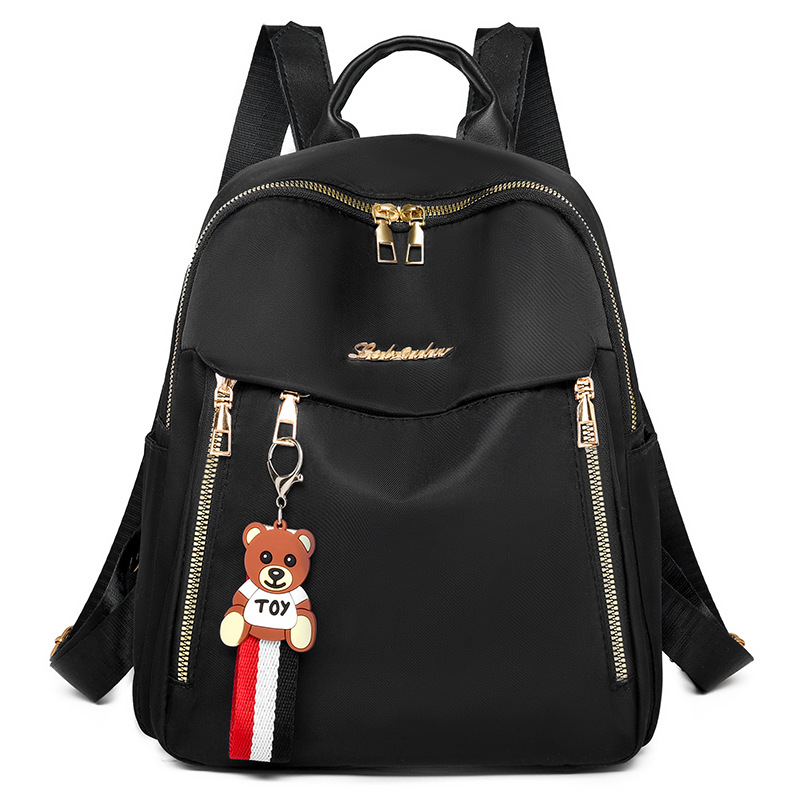 Women's Backpack Cross-border Preferred New Fashion Oxford Cloth Backpack Women's Large Capacity Commuter Women's Bag