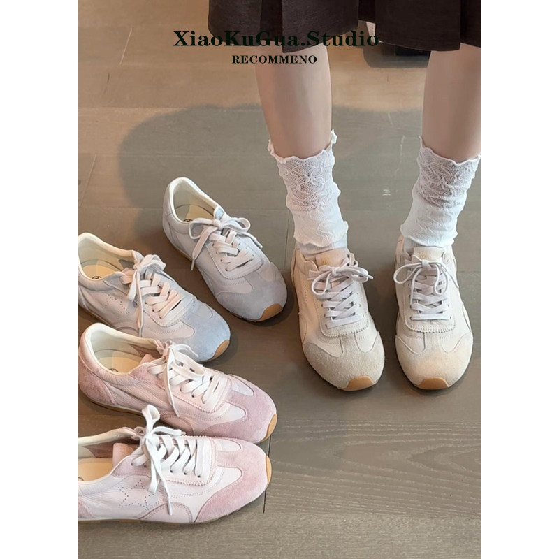 In-Stock Version~ Retro Star German Training Shoes for Women, 2026 Spring New Thick-Soled Lightweight Casual Sports Sneakers In-Stock Version~ Retro Star German Training Shoes for Women, 2026 Spring New Thick-Soled Lightweight Casual Sports Sneakers