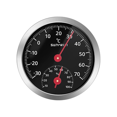 Car thermometer and car air vent thermometer