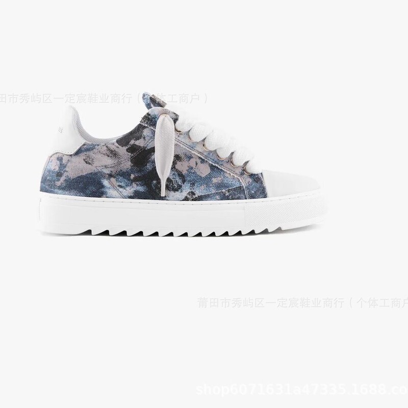 Cross-Border European and American New Style Numeris Shoes Digital Shoes for Men and Women, Versatile Casual Sports Shoes with Printed Design