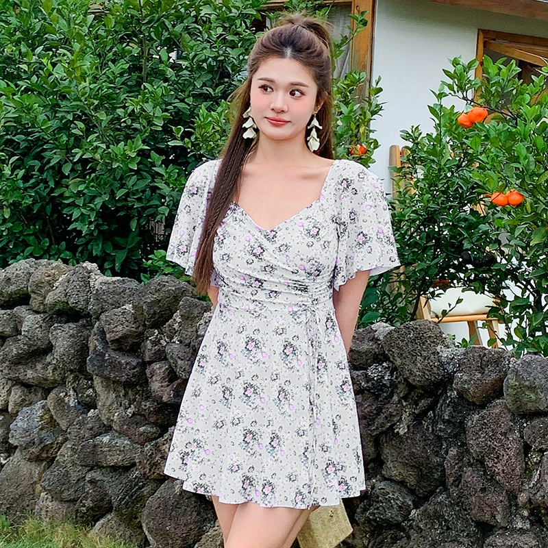 Продвинутое сексуальное купальник Fairy Fan 2025 Hot Spring Skirt - стиль тонкий живот, тонкий размер, немного полноватый 200 фунтов купальник