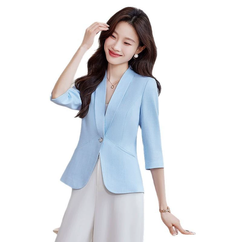 Summer thin classic suit jacket, high-end