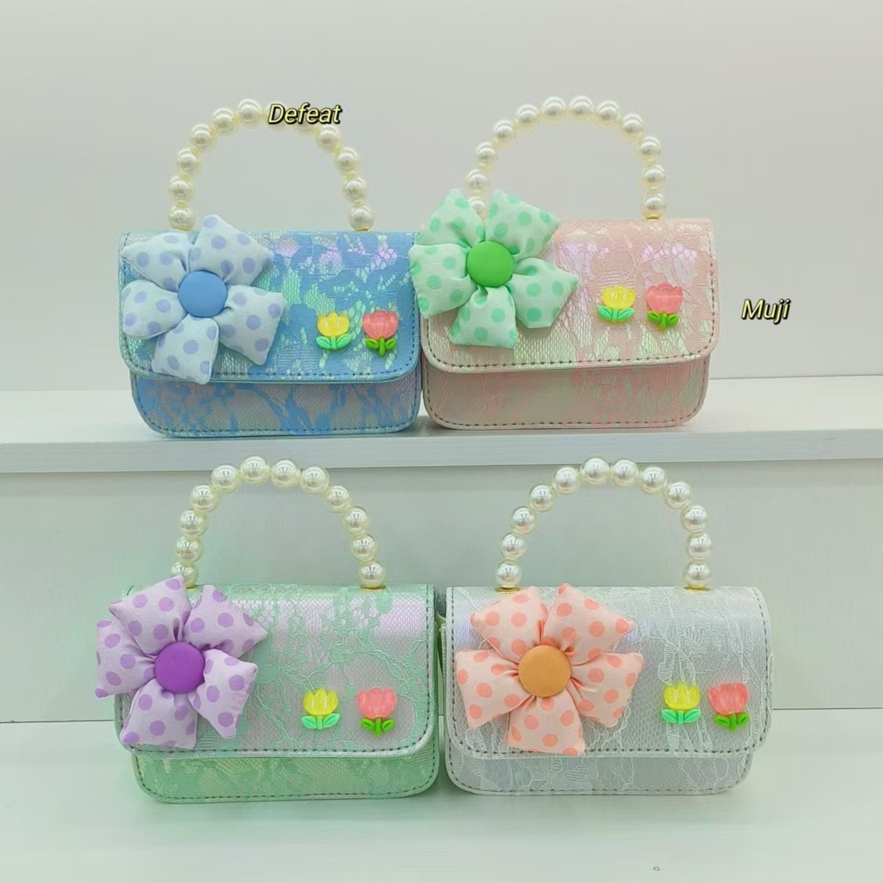 Bolso de perlas bolso de hombro bolso de cinturón bolso de cambio bolso de flores bolso de princesa bolso de chicas bolso de regalo bolso de cadena bolso pequeño