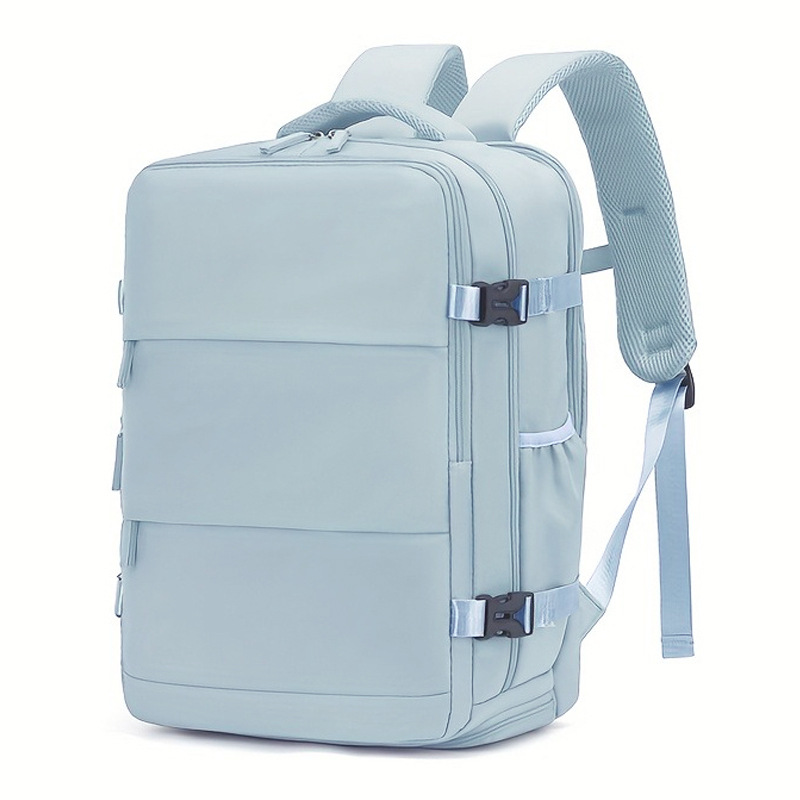 Mochila para Computadora de Viaje de Negocios 180° de Tela Oxford Gran Capacidad para Uso Diario