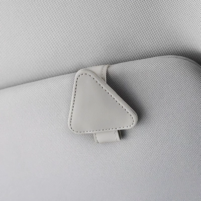 Car Glasses Clip/Bill Clip Car Glasses Holder, Sun - grey