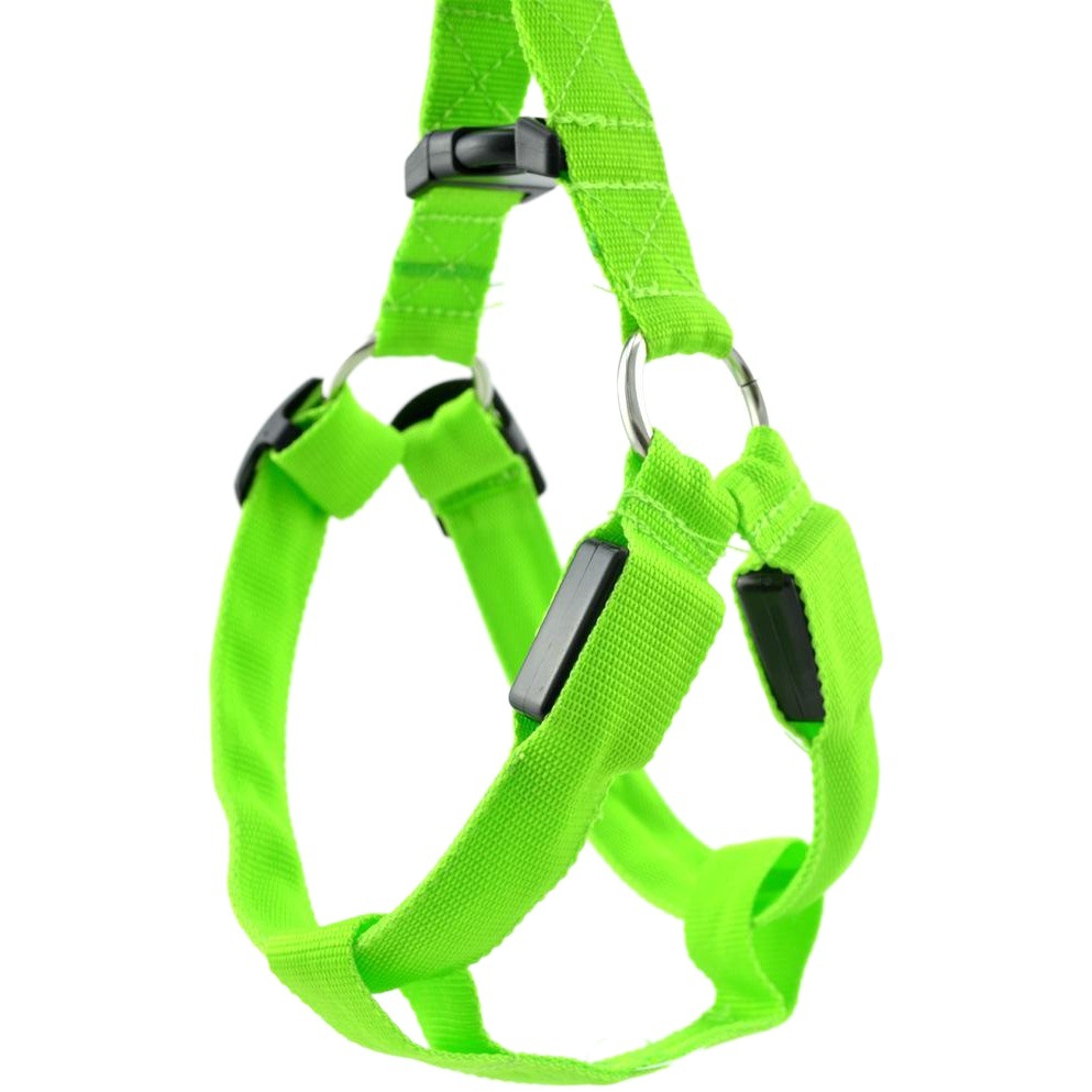Directo de fábrica LED luminoso perro correa de pecho perros medianos y grandes perro de cuerda luminosa perro correa de pecho suministros para mascotas