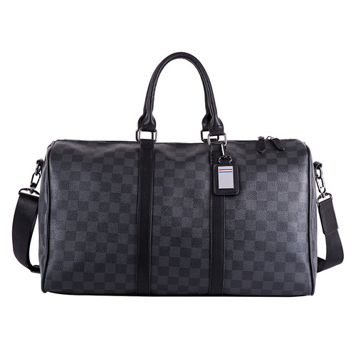 Travel bag chessboard large capacity travel bag storage bag suitcase waterproof crossbody hand-held portable