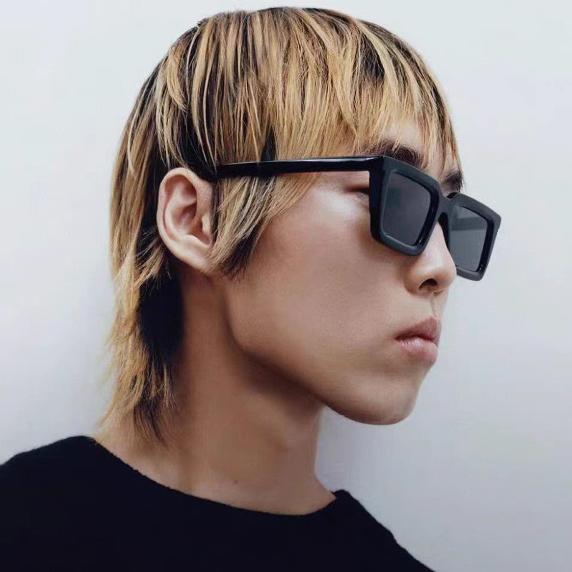 Gafas de sol cuadradas de comercio exterior europeo y americano nuevas gafas de sol retro en forma de mariposa para mujer