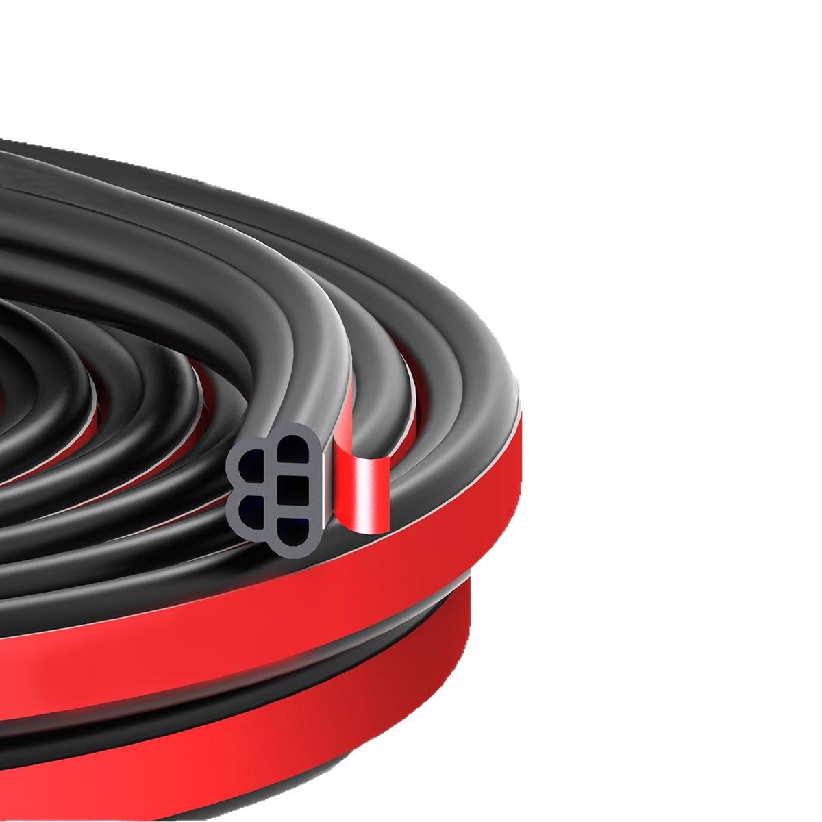 Barras de sellado de automóviles barras de aislamiento acústico puerta impermeable a prueba de polvo y aislamiento acústico general tipo B barras de sellado modificadas y silenciosas actualizaciones