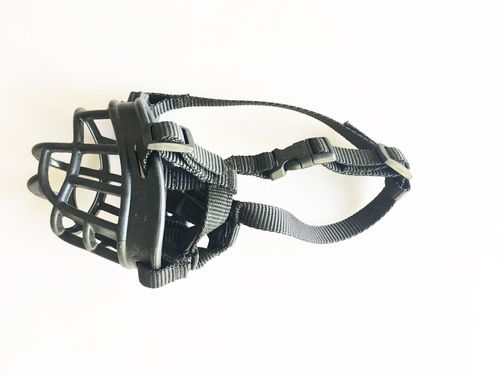 Sanlian chain anti-biting dog muzzle soft rubber ERP material