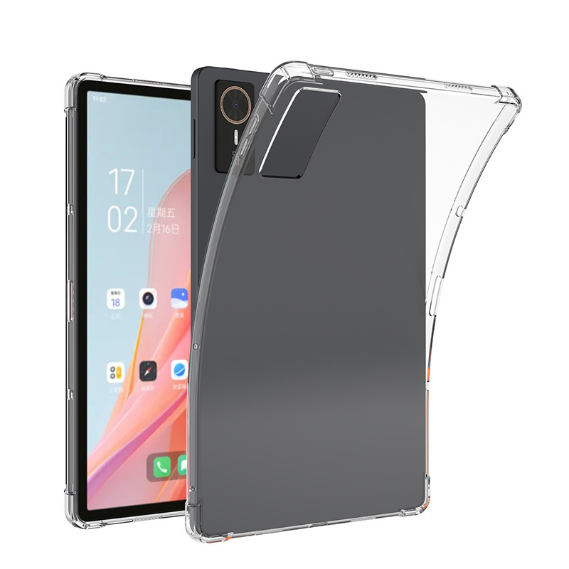 Suitable for Zte Cloud Computer W212Ds Protective Case W200Ds Tablet Case W205Ds Four-Corner Airbag Anti-Fall Transparent