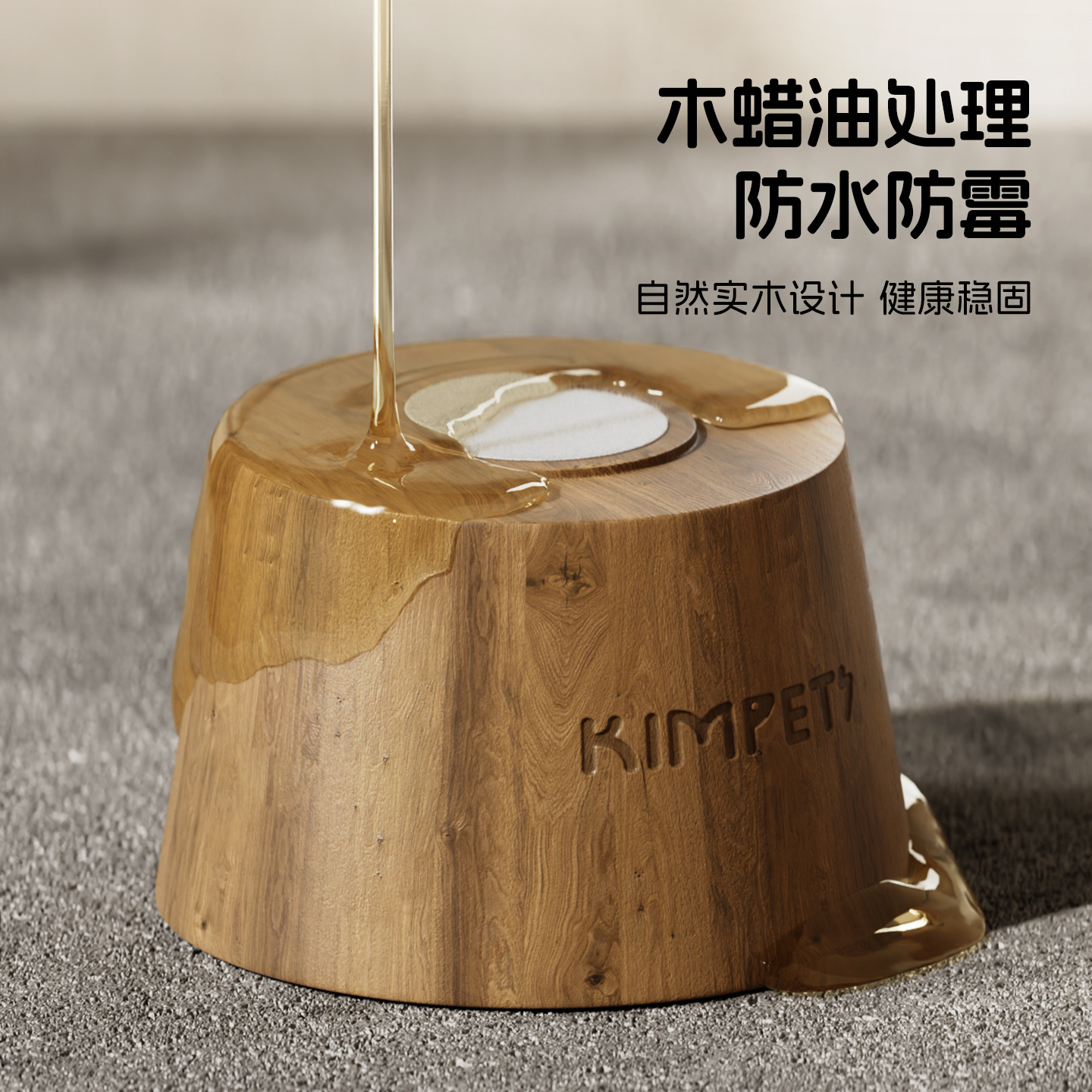 Cuenco para gatos, protección de cerámica, columna cervical, cuenco de comida para gatos, cuenco para perros, antivolcado para mascotas, cuenco de agua de pie alto de madera maciza, cuenco de arroz para gatos