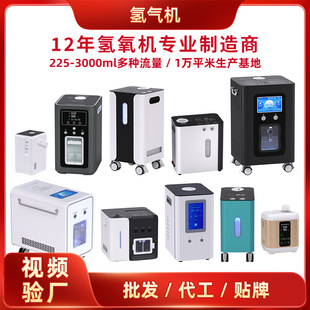 Factory direct sale portable intelligent hydrogen oxygen machine household small hydrogen oxygen integrated machine electrolyzed water hydrogen machine gift