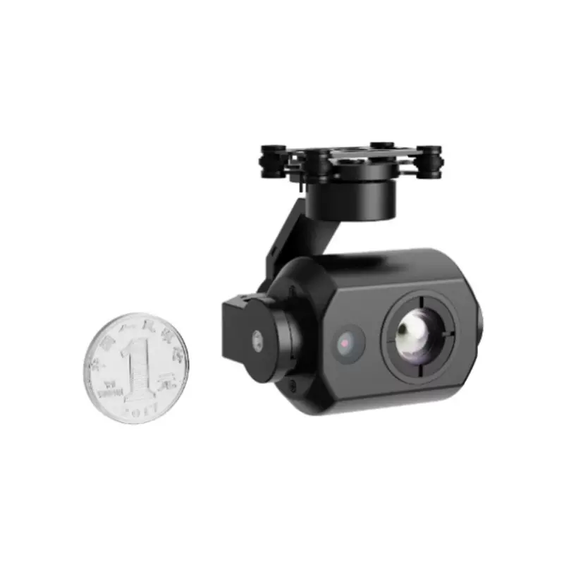 MISDA光电吊舱M70微型三轴双光稳像无人机红外相机支持AI识别