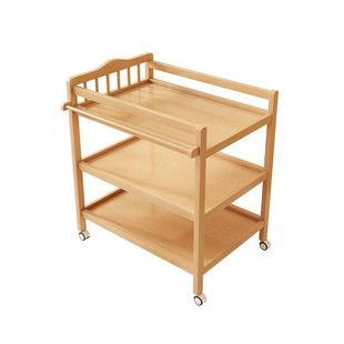 Diaper Table Solid Wood Baby Care Diaper Changing Bath Rack Newborn Baby Touch Diaper Changing Direct Sales