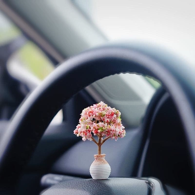Car ornaments | tree high-level girl car