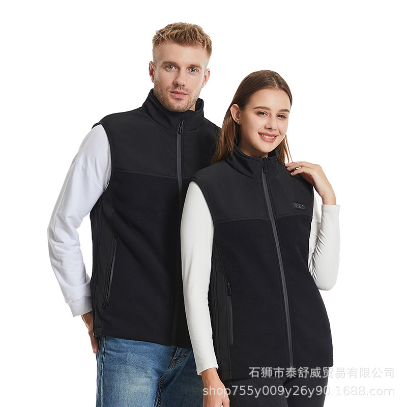 Invierno inteligente chaleco de calentamiento ajustable 13 zona chaleco de calentamiento transfronterizo al por mayor chaleco de calentamiento a temperatura constante