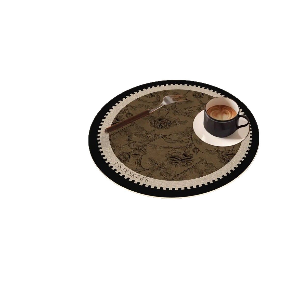 Nórdico a prueba de aceite sin lavado buen cuidado almohadilla de mesa lavabo redondo almohadilla de drenaje de agua de alta calidad almohadilla de café de oficina image 6