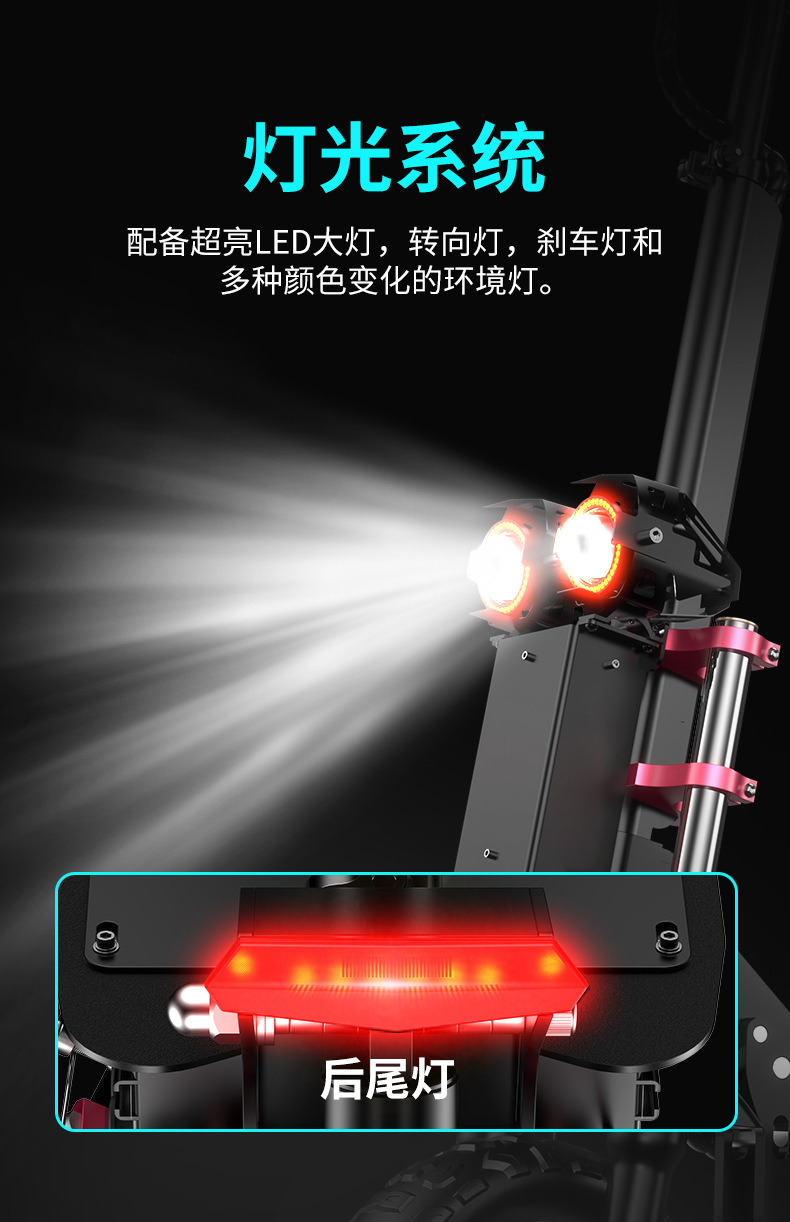 Foreign Trade European and American Export Battery Car Alloy Electric Scooter Driving Small Scooter Folding Scooter