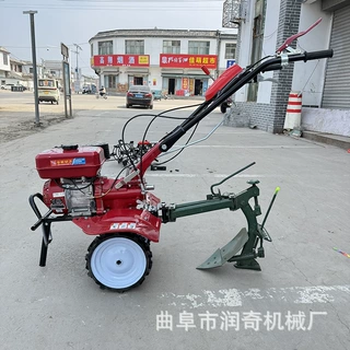 农用两驱微耕机轻便型耕地机大棚果园松土旋耕除草开沟翻地管理机